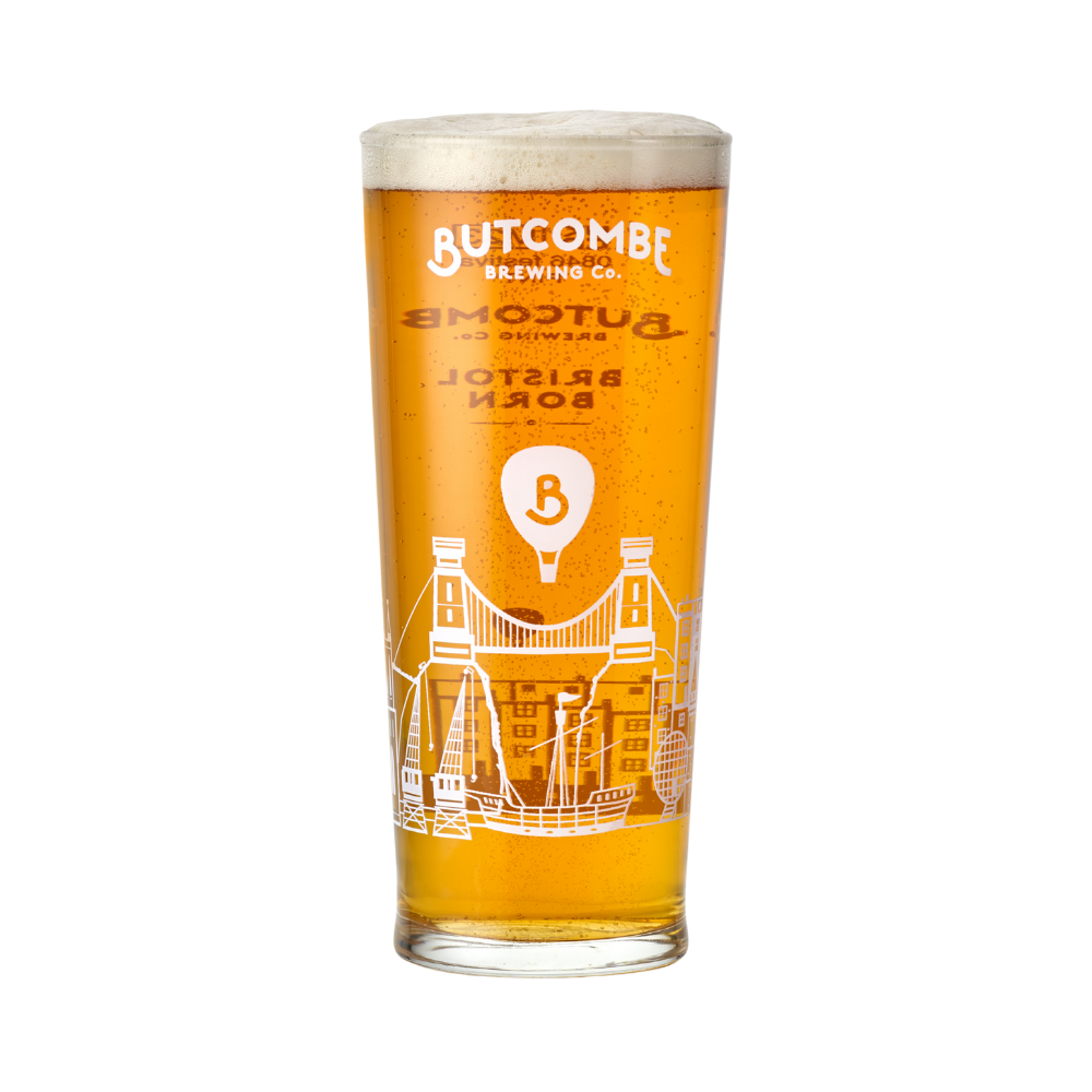 Butcombe Keg Pint Glasses - Case