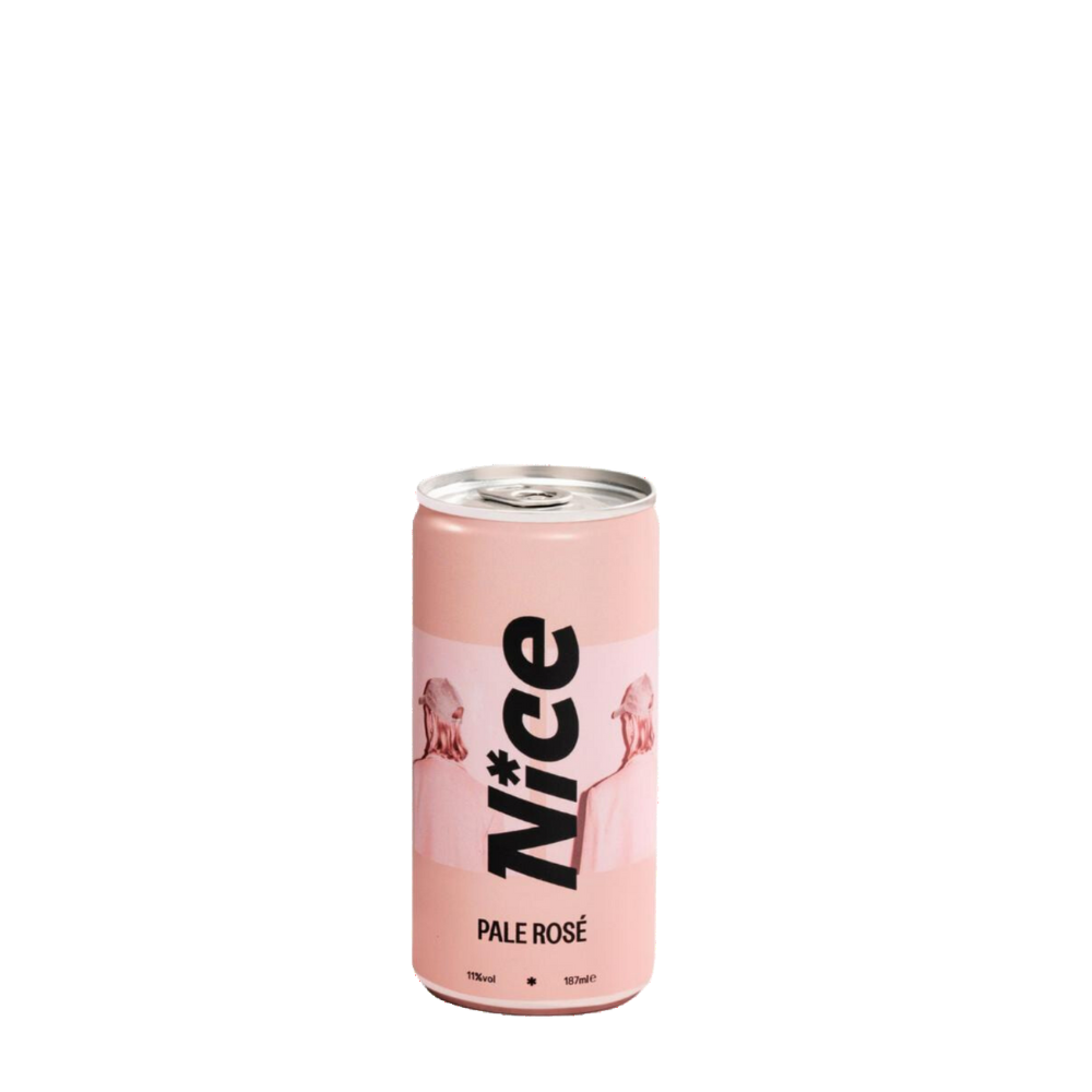 'Nice' Pale Rose Cans 187ml