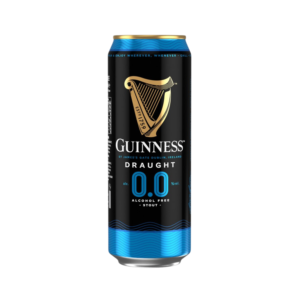 0% Guinness Cans 24 x 550ml