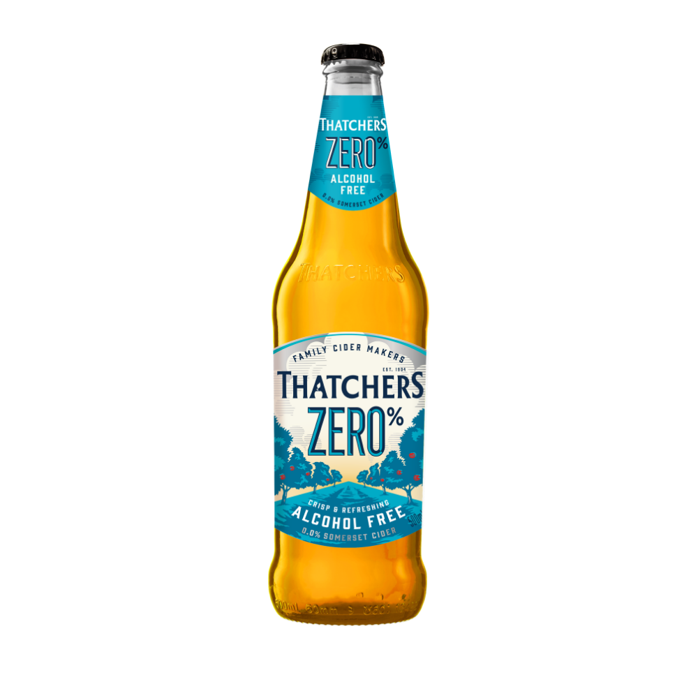 0% Thatchers Zero Bottles 6 x 500ml