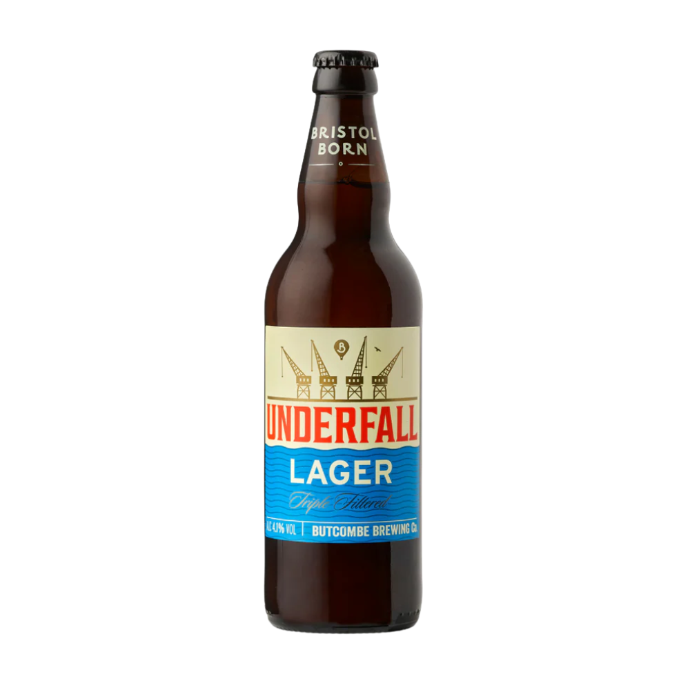 Butcombe Underfall Lager Bottles 8 x 500ml