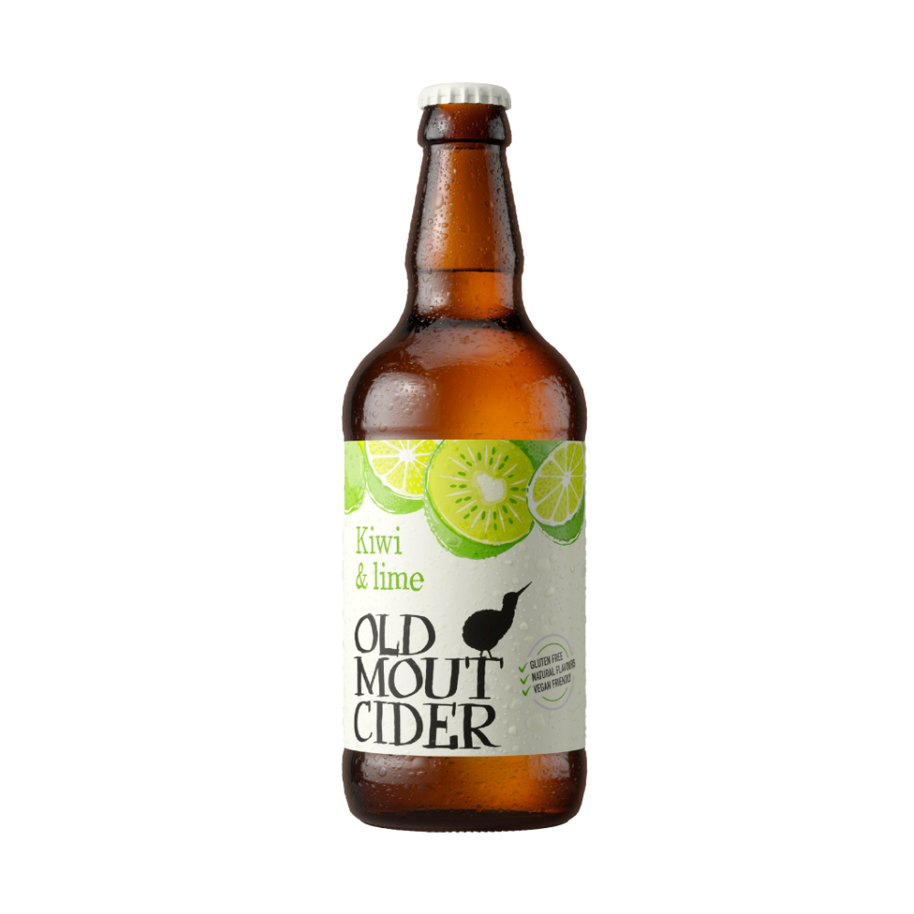 Old Mout Cider Kiwi & Lime Bottles 550ml