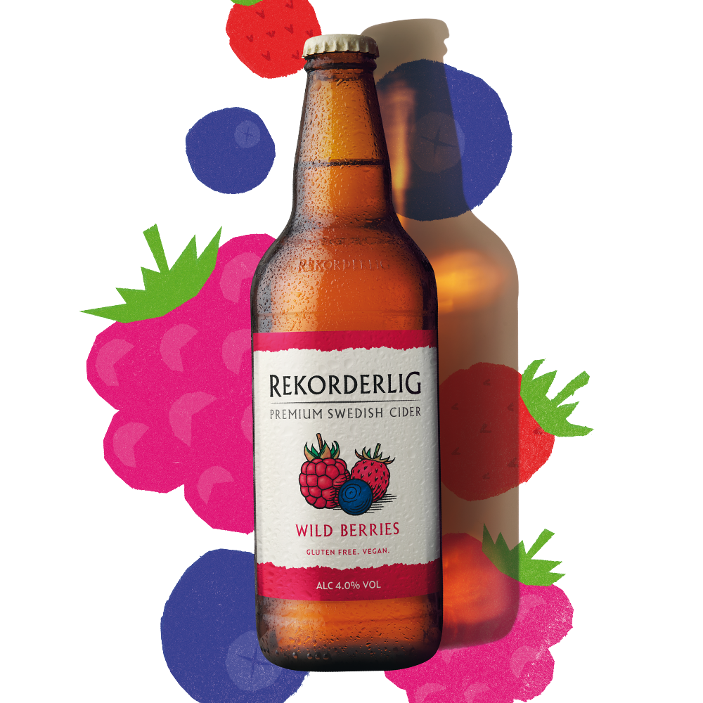 Rekorderlig Wild Berries Bottles 15 x 500ml