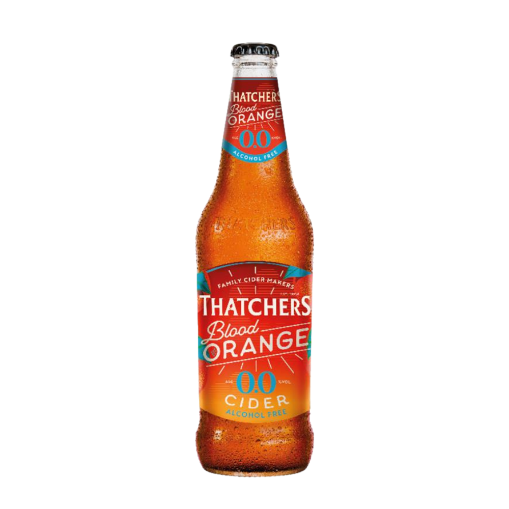 0% Thatchers Blood Orange Bottles 6 x 500ml