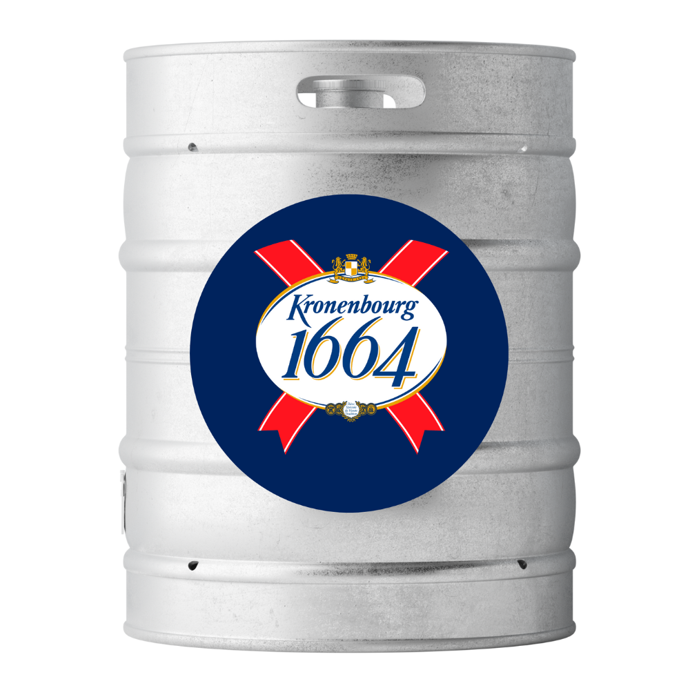 11G Kronenbourg 1664 Lager Keg