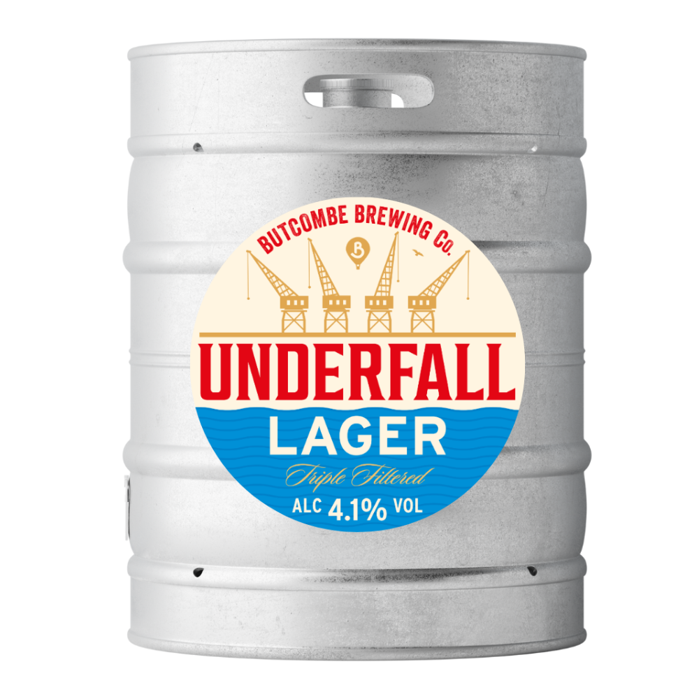 11G Butcombe Underfall Lager Keg