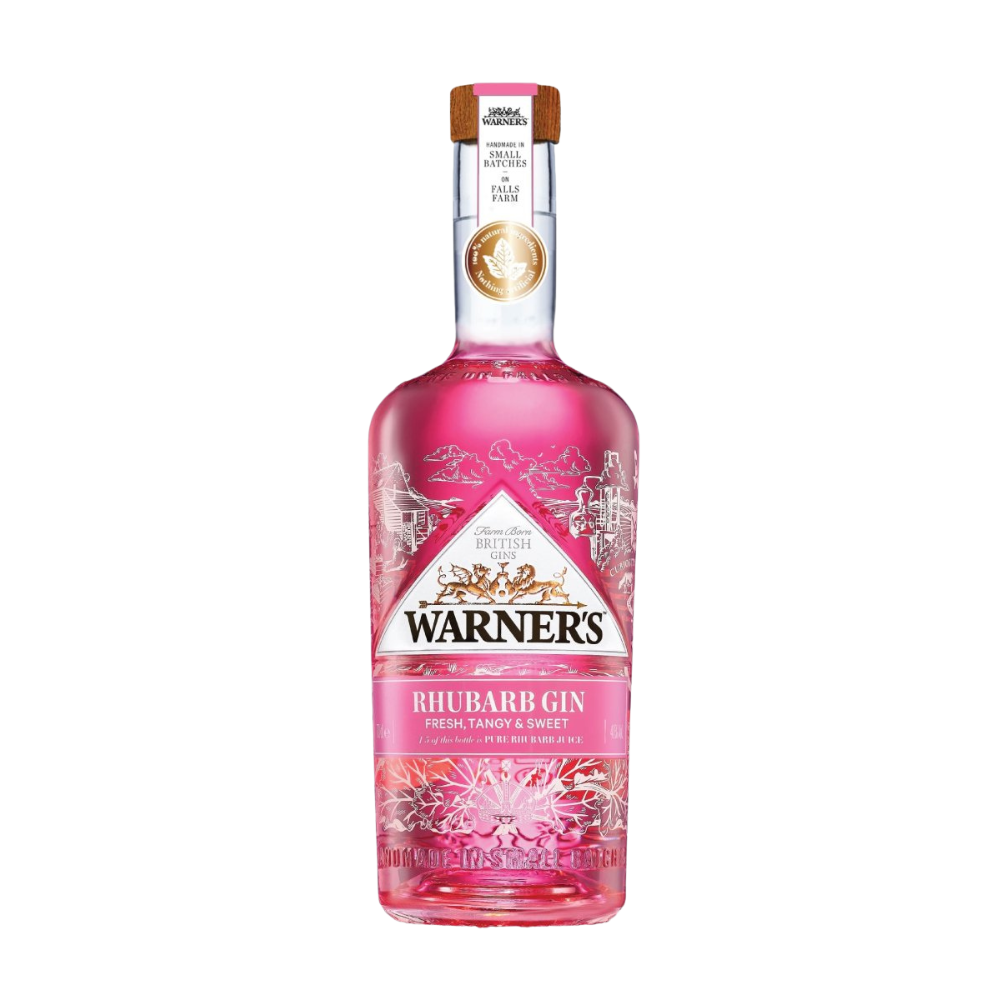 Warners Rhubarb Gin 70CL
