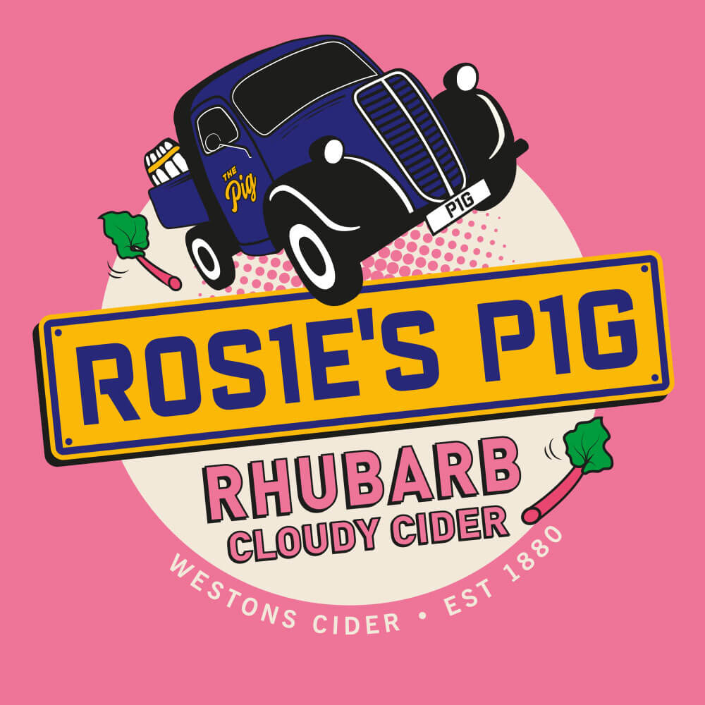 Rosie's Pig Rhubarb BIB 10l