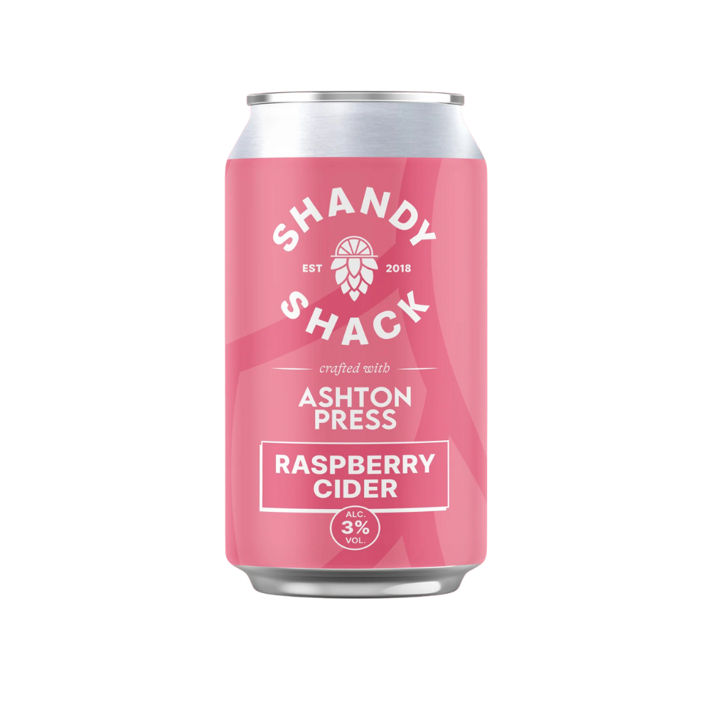Shandy Shack Raspberry Cider Cans 330ml