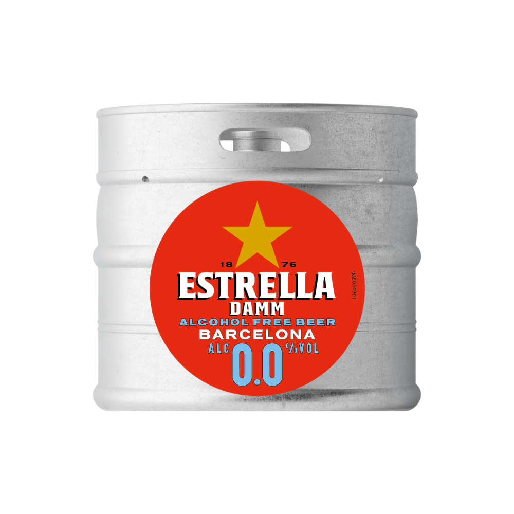 20L Estrella 0.0% Keg