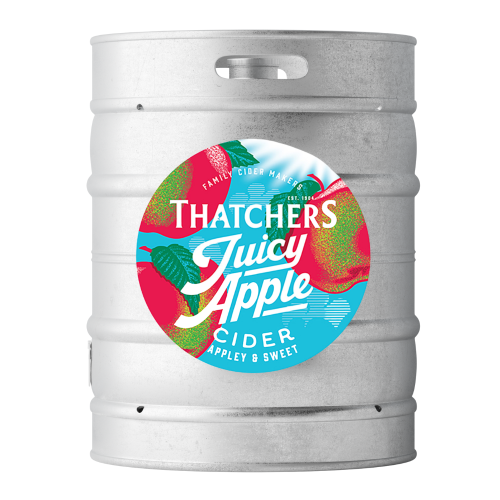 11G Thatchers Juicy Apple Cider Keg