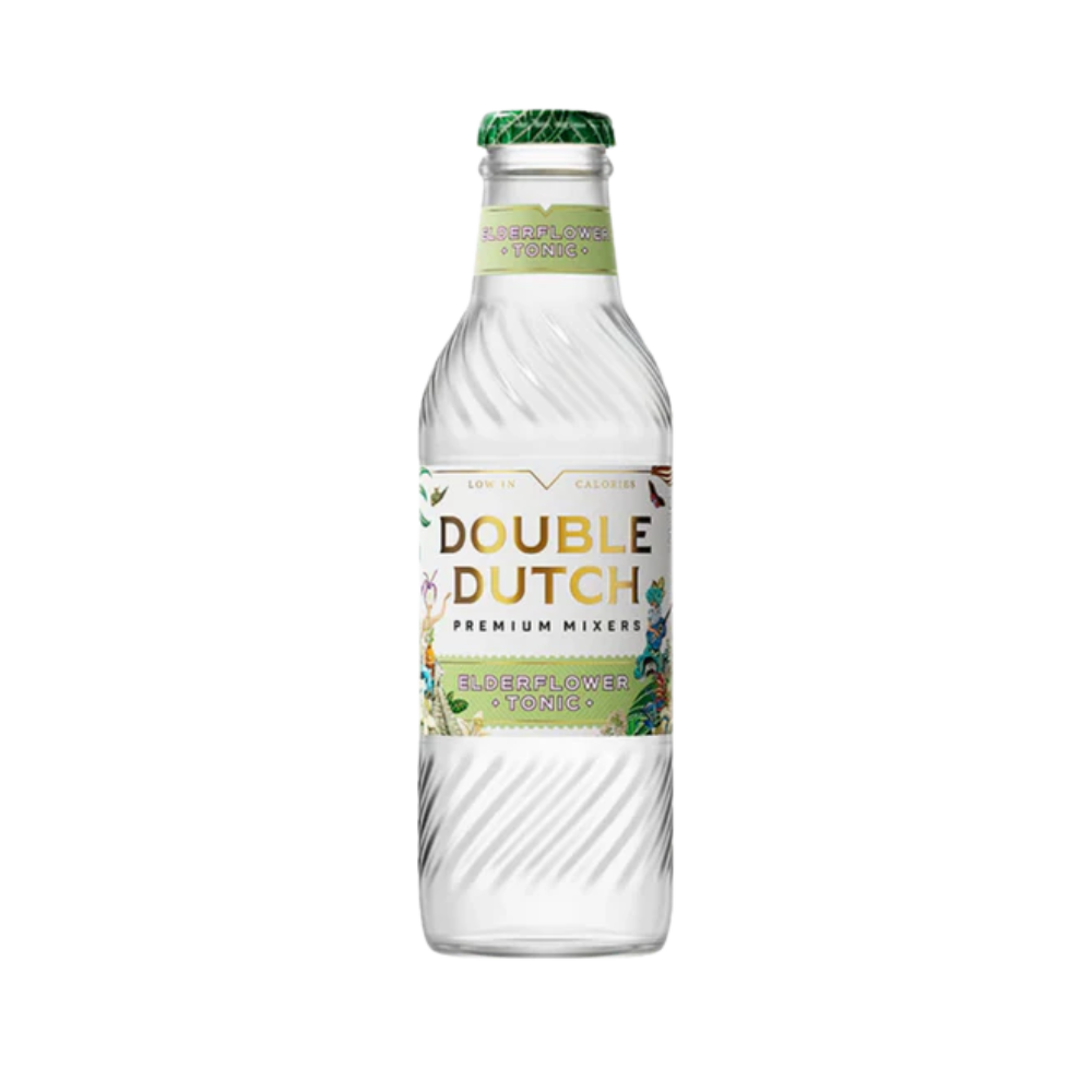 Double Dutch Elderflower Tonic 24 x 200ml