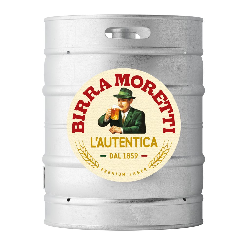 11G Birra Moretti Lager Keg