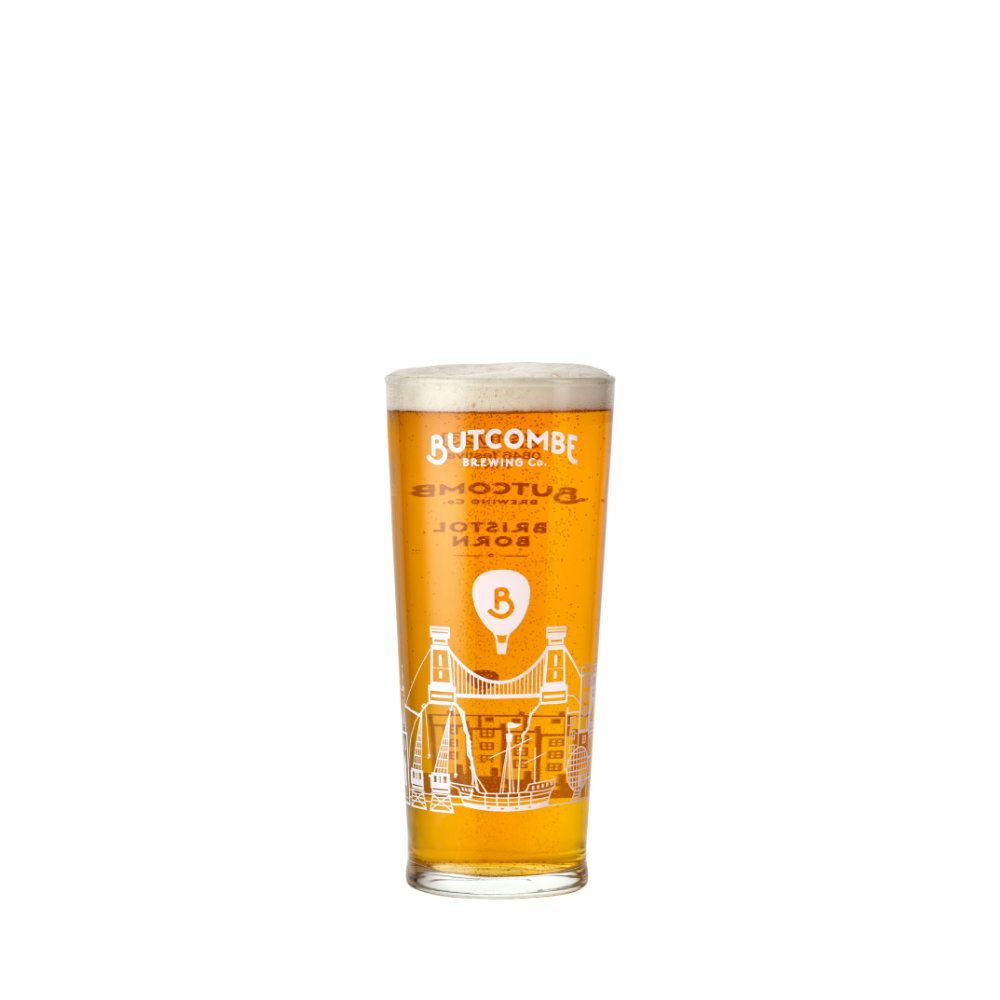 Butcombe Keg Half Pint Glasses - Case