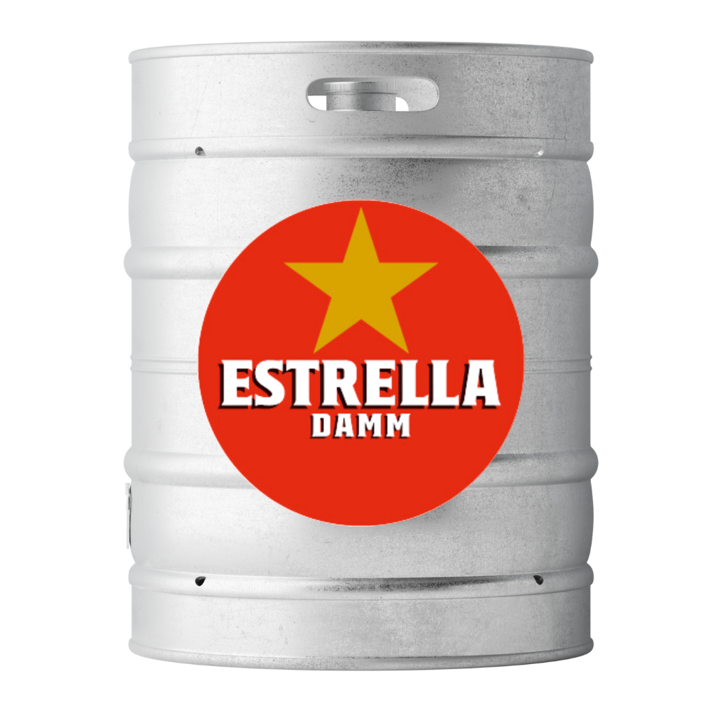 11G Estrella Damm Lager Keg