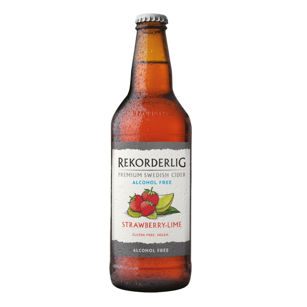 0% Rekorderlig Strawberry & Lime Bottles 15 x 500ml