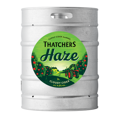 11G Thatchers Haze Cider Keg