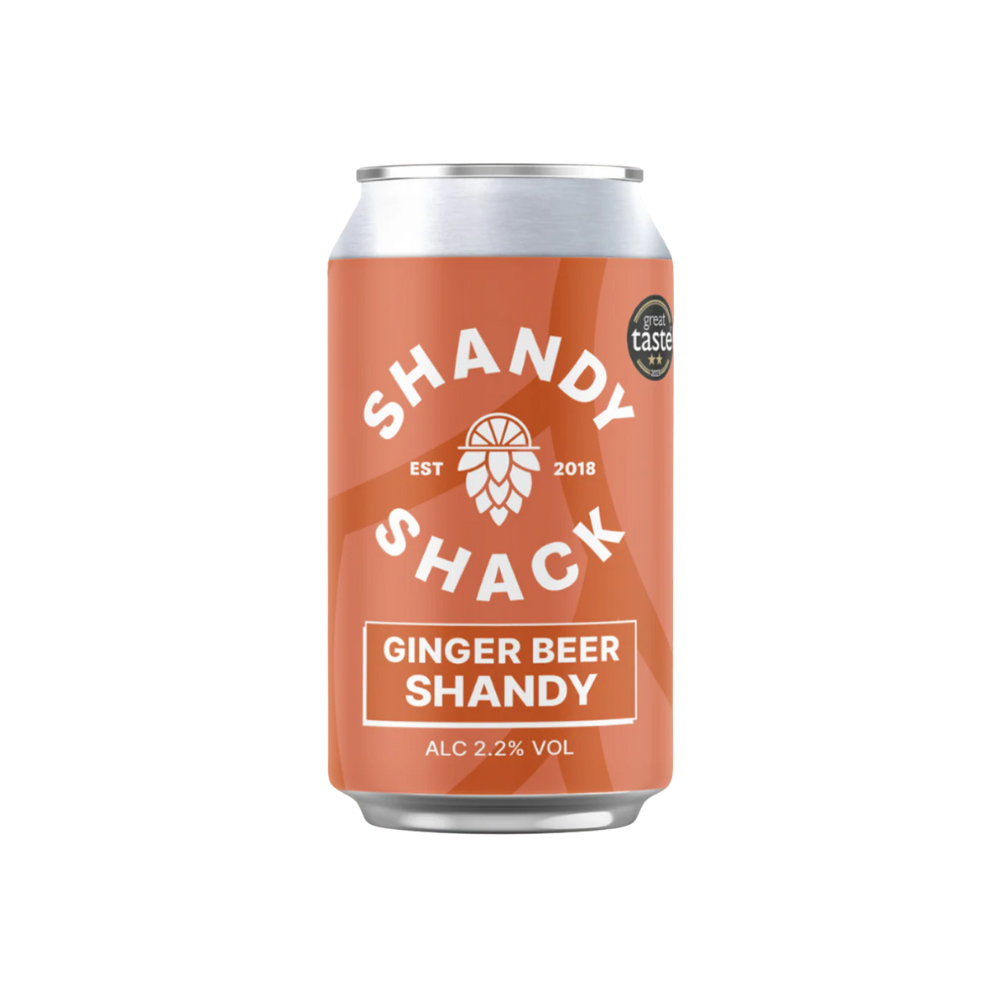 Shandy Shack Ginger Beer Shandy Cans 12 x 330ml