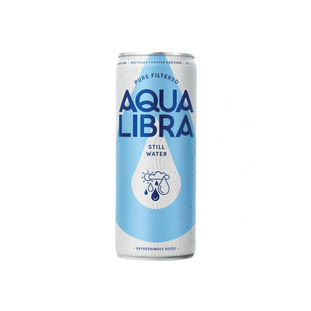 Aqua Libra Still Water Cans 330ml
