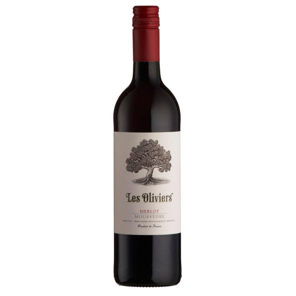 Mourvedre Les Oliviers  Merlot 750ml