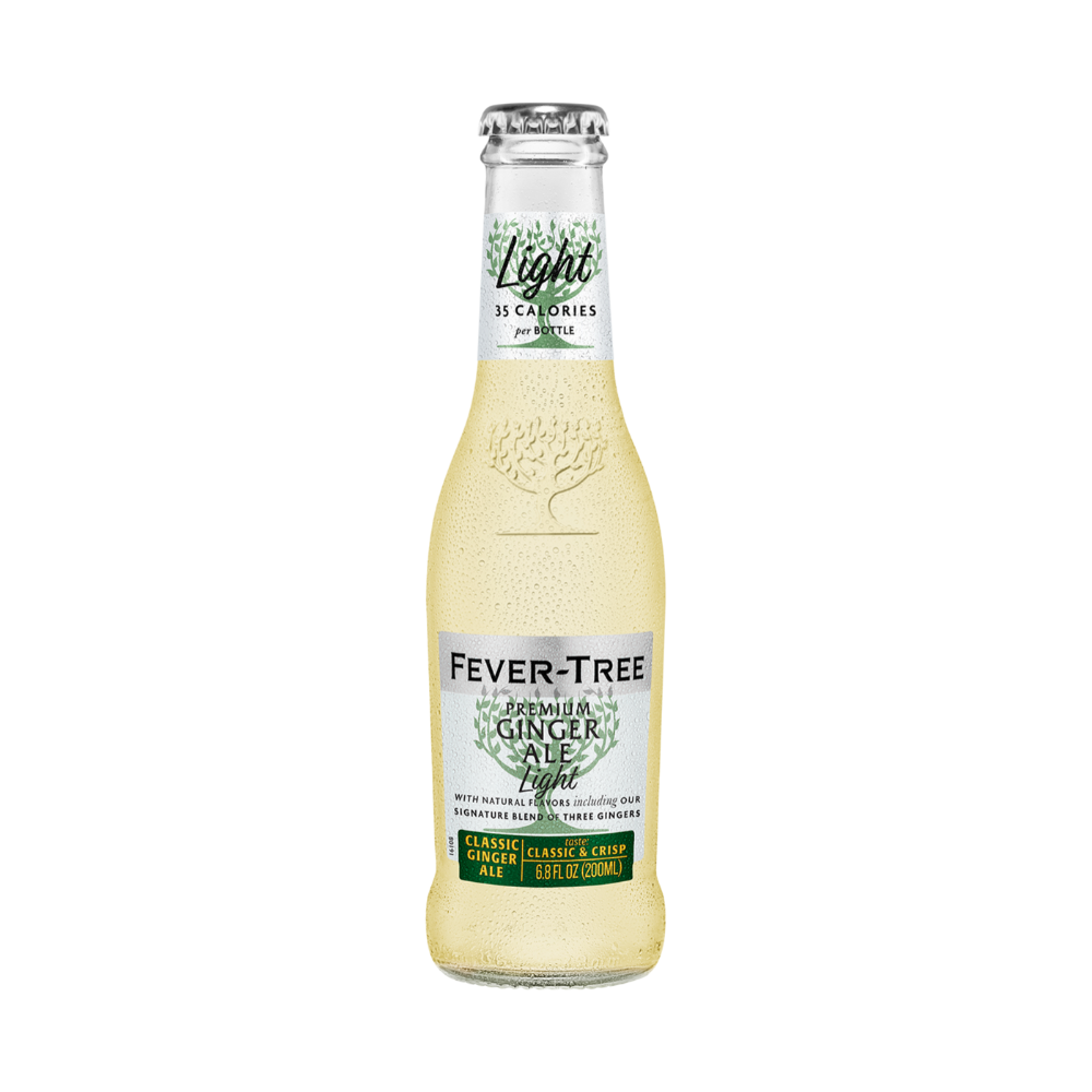 Fever Tree Light Ginger Ale 24 x 200ml