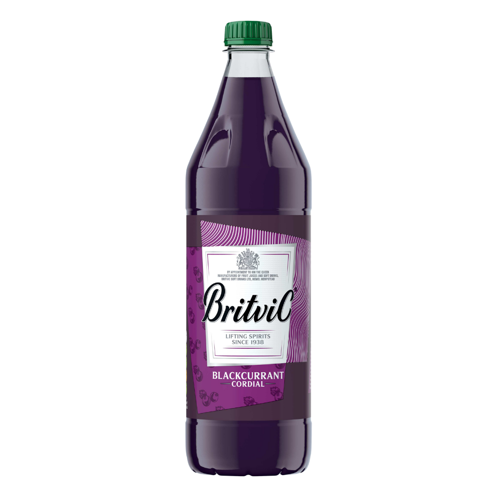 Britvic Blackcurrant Cordial  12 x 1L