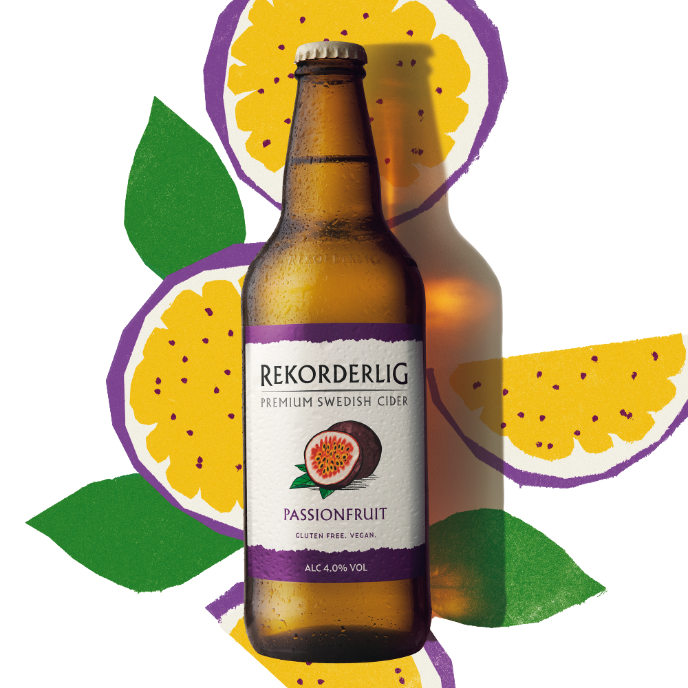 Rekorderlig Passion Fruit Bottles 15 x 500ml