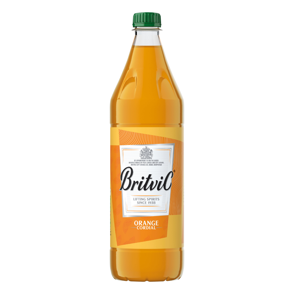 Britvic Orange Cordial 12 x 1L
