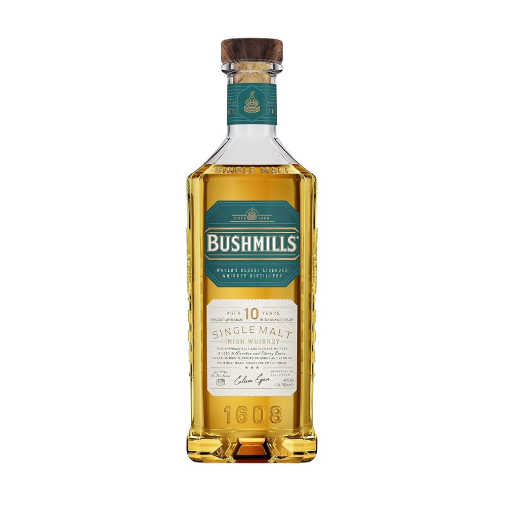 Bushmills 10 Year Old Single Malt Irish Whiskey 70cl