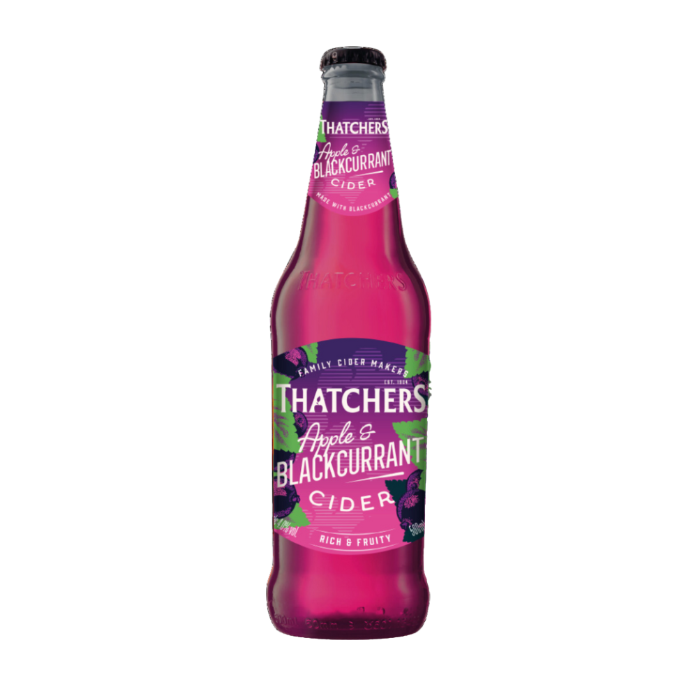 Thatchers Apple & Blackcurrant Bottles 500ml