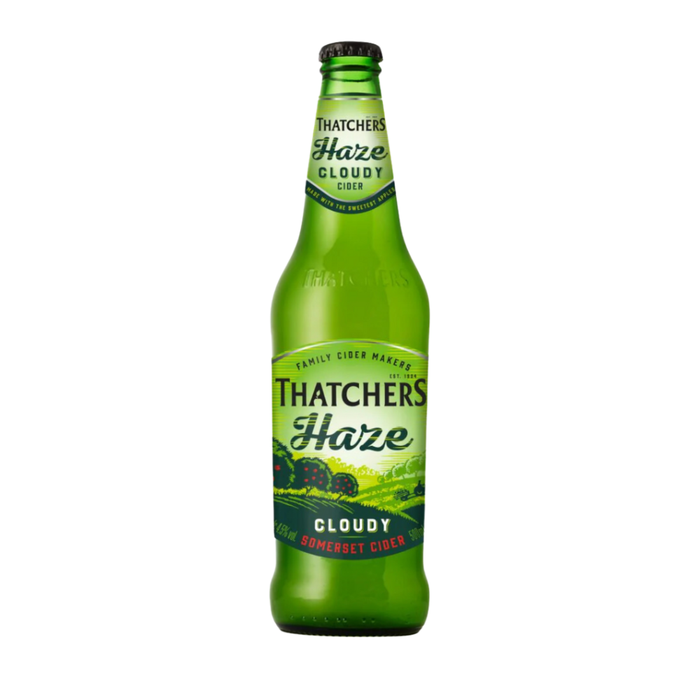 Thatchers Haze Cider Bottles 500ml